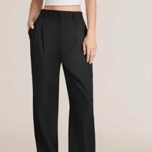 Aerelle Black Wide Leg Tailored Pants
 (NWOT)